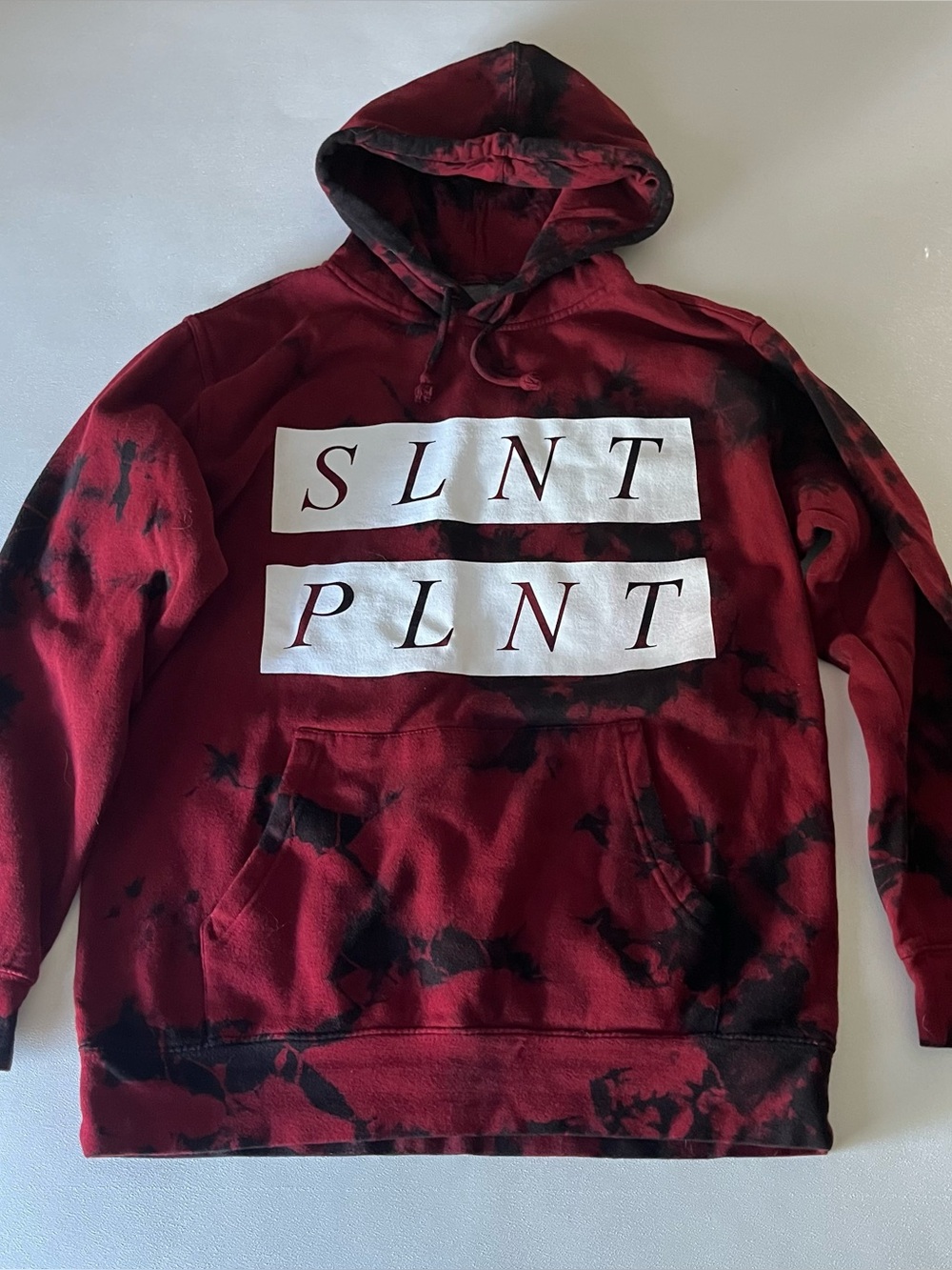 Silent Planet Red Tie Dye Hoodie Size M